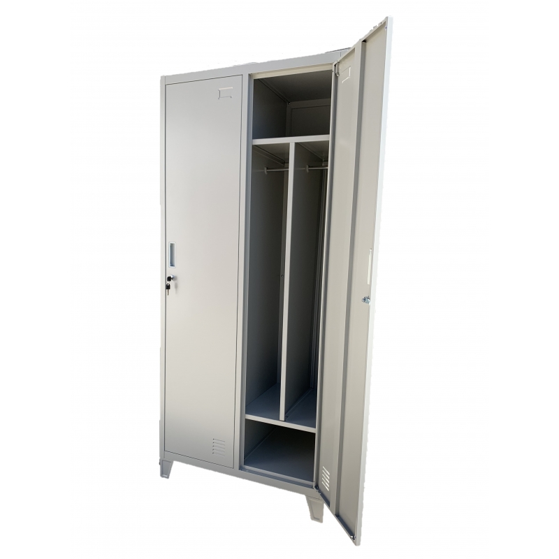 Garderobni metalni orman G2 800 HACCP sa pregradom